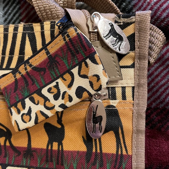 Safari Animal Print Tote New No Tags beautiful - Picture 2 of 11